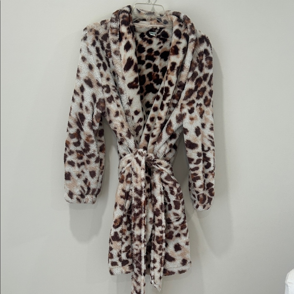 Leopard Print Women's Robe - FINAL SALE